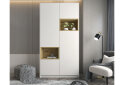 Obrázek 2 - Skříň Dale 2D s výklenkem 115.2х52х220 cm kašmír / dub artisan