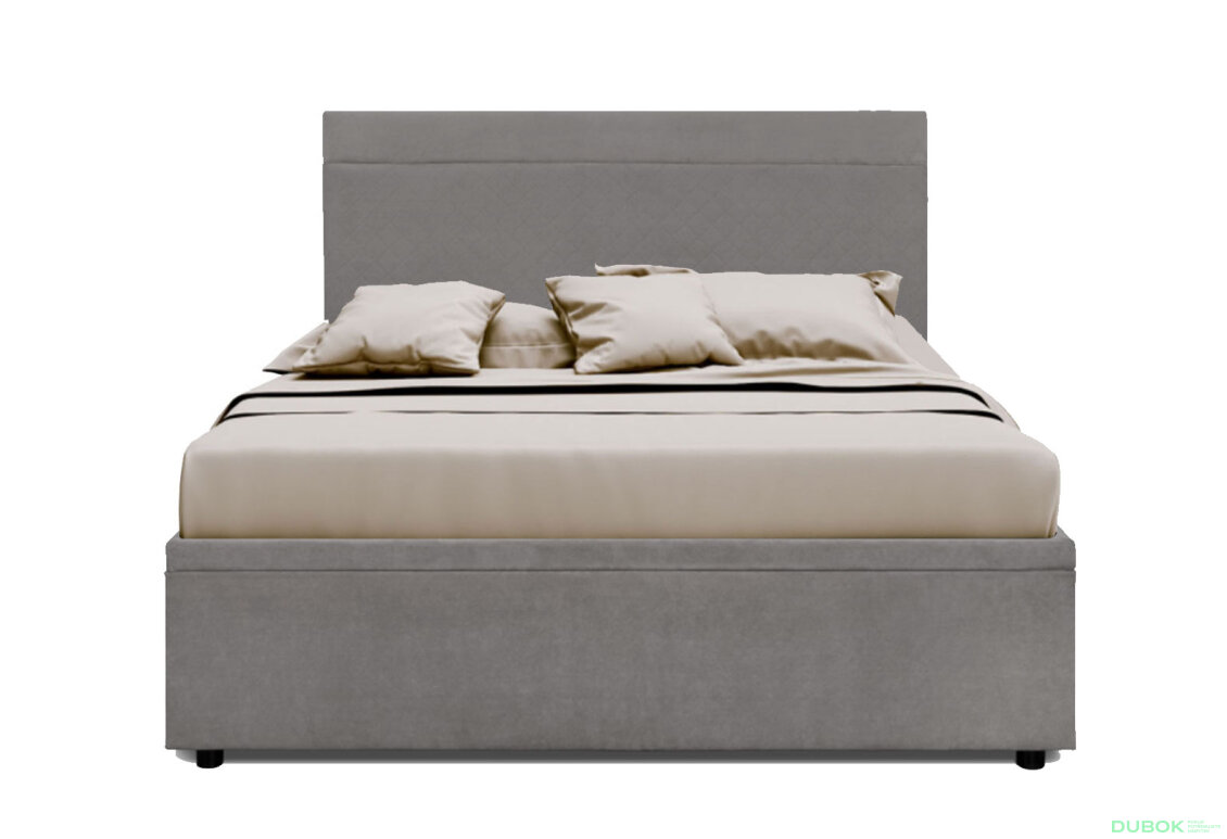 Obrázek 3 - Postel Fro Pik 160x200 s roštem, úložným prostorem Mono 246, šedá