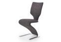 Obrázek 1 - Židle K307 chrom / černý, tmavě popel