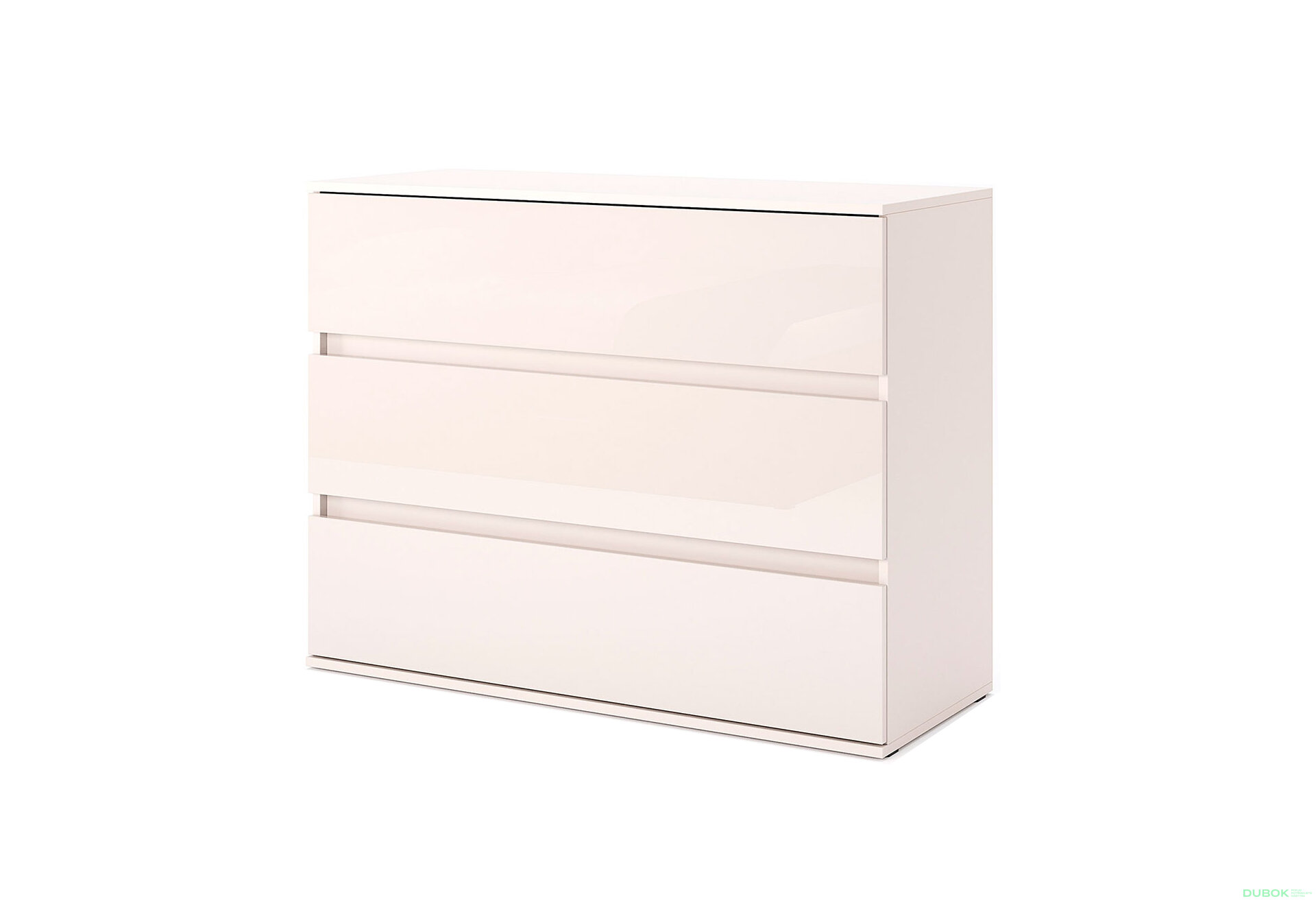 Obrázek 1 - Komoda 3šx Lesklý Kašmír Lily