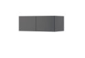 Obrázek 11817 - Skříň Doni 2D s antresolí bez zrcadel, série N, grafit
