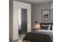 Obrázek 2 - Skříň 4dv se zrcadlem + Antresol 4 dv, série N bílá Family