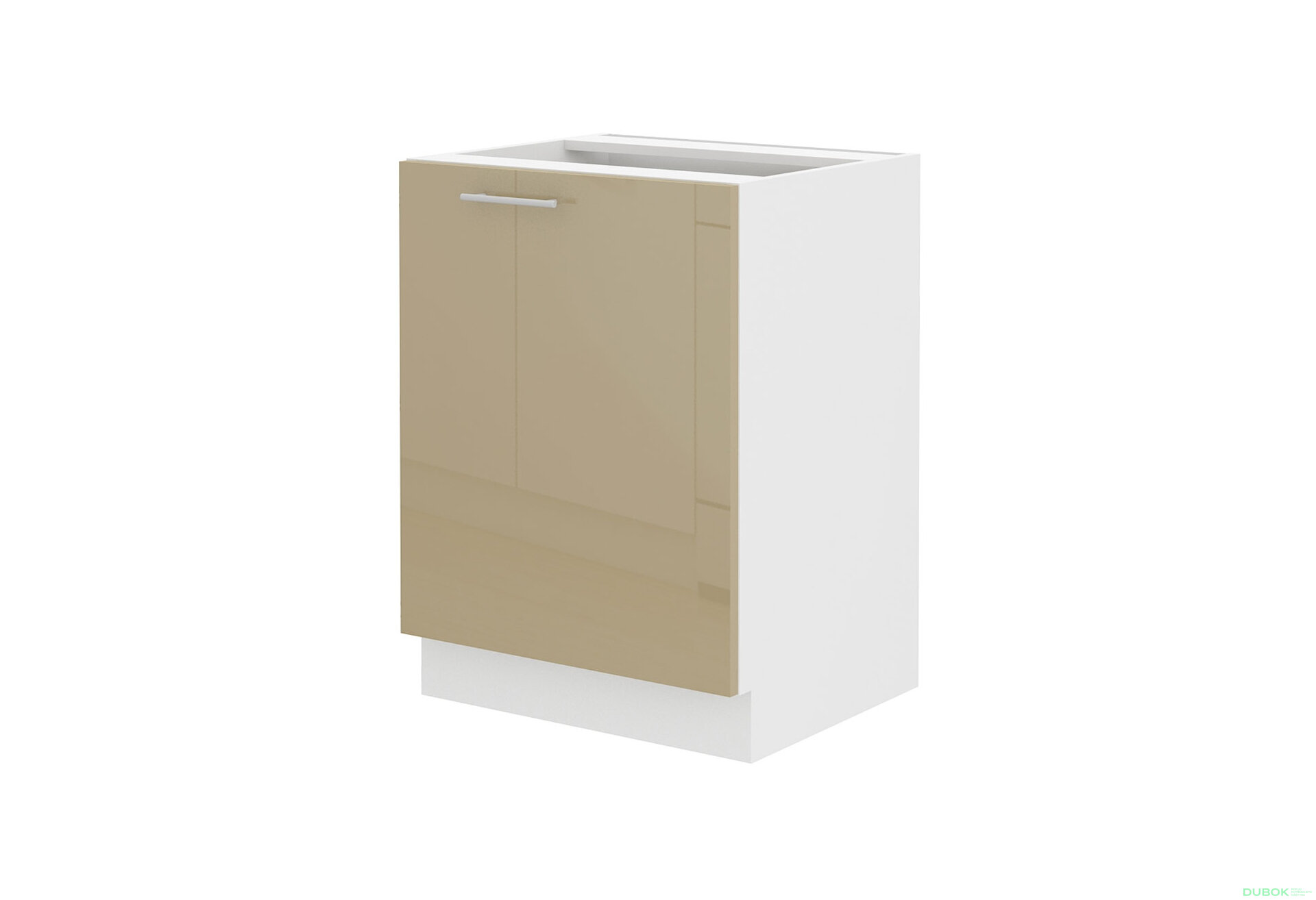Obrázek 4708 - Kuchyňská sestava 2.1x2.6 m Lara bílý / cappuccino lesk