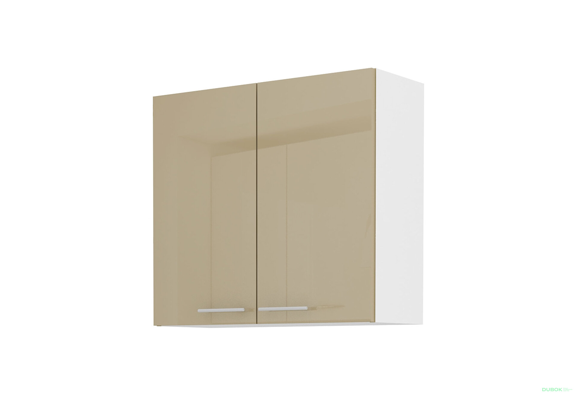 Obrázek 4719 - Kuchyňská sestava 2.6 m Lara bílý / cappuccino lesk