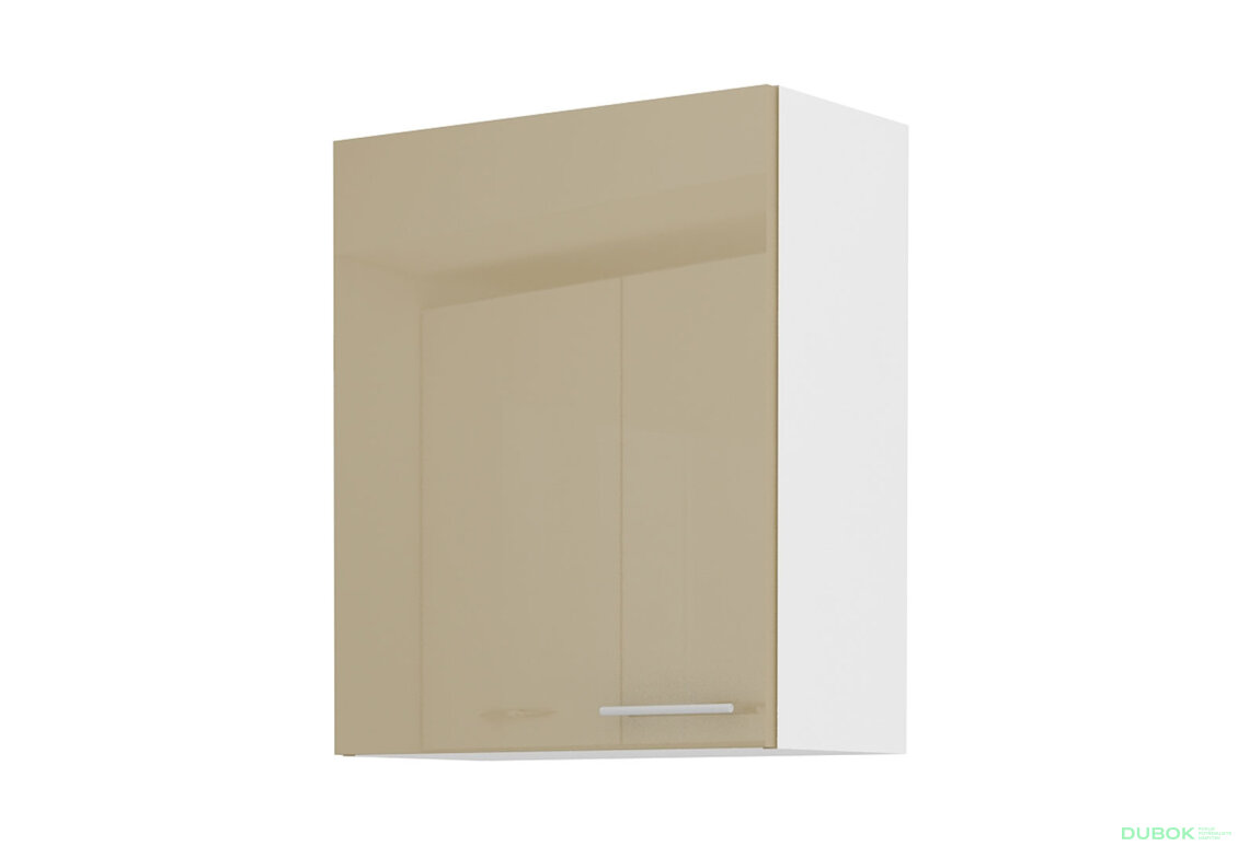 Obrázek 4724 - Kuchyňská sestava 2.6 m Lara bílý / cappuccino lesk