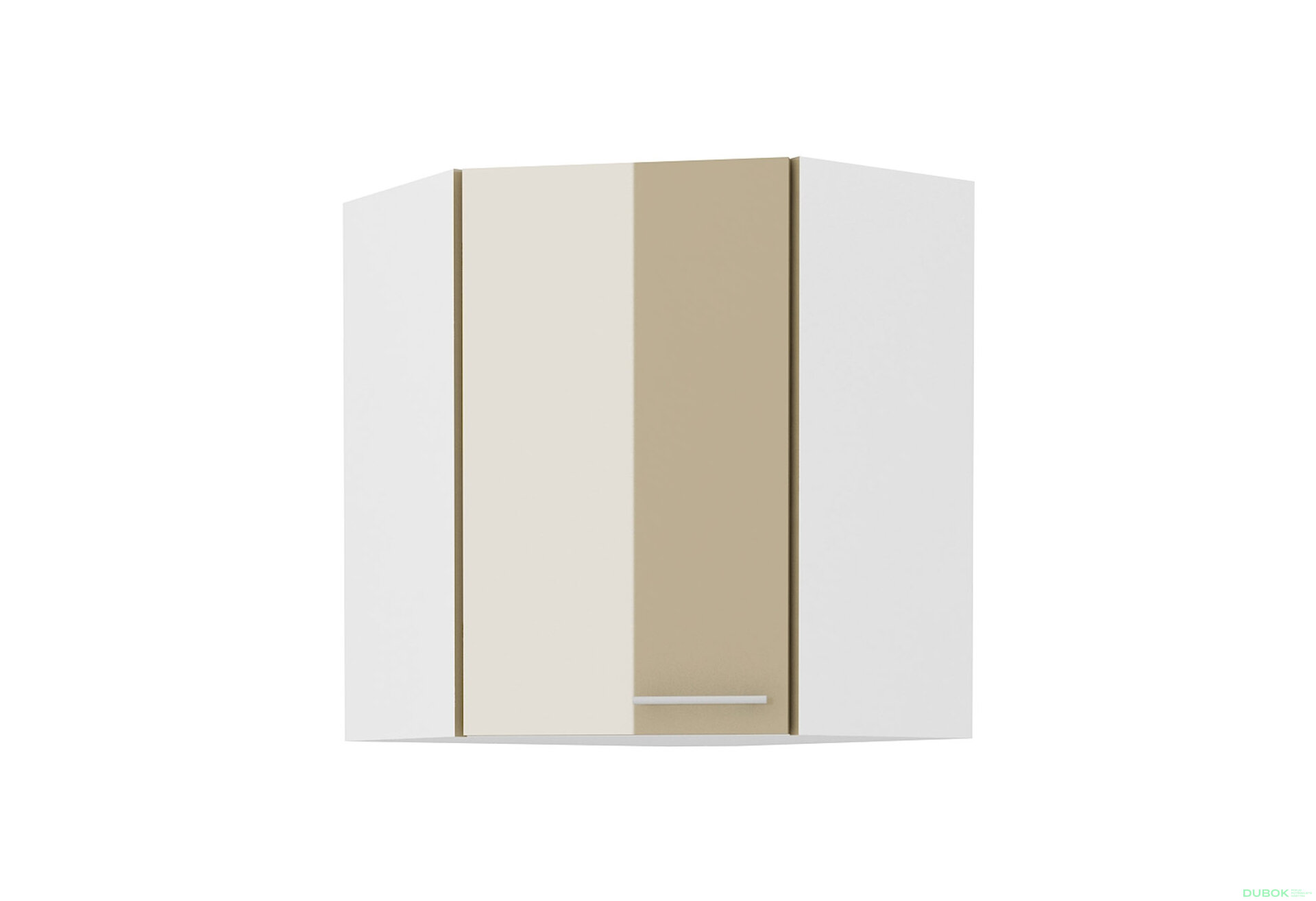 Obrázek 4726 - Kuchyňská sestava 2.2x3.7 m Lara bílý / cappuccino lesk