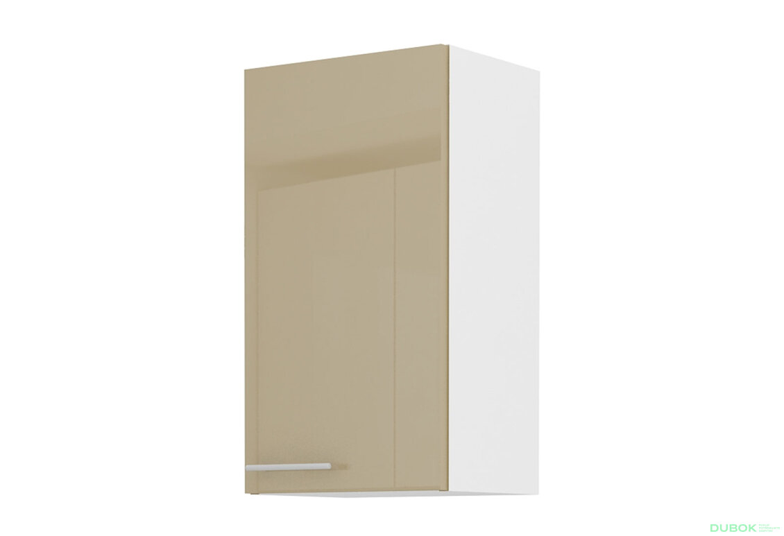 40 G-72 1F Lara bílý / cappuccino lesk