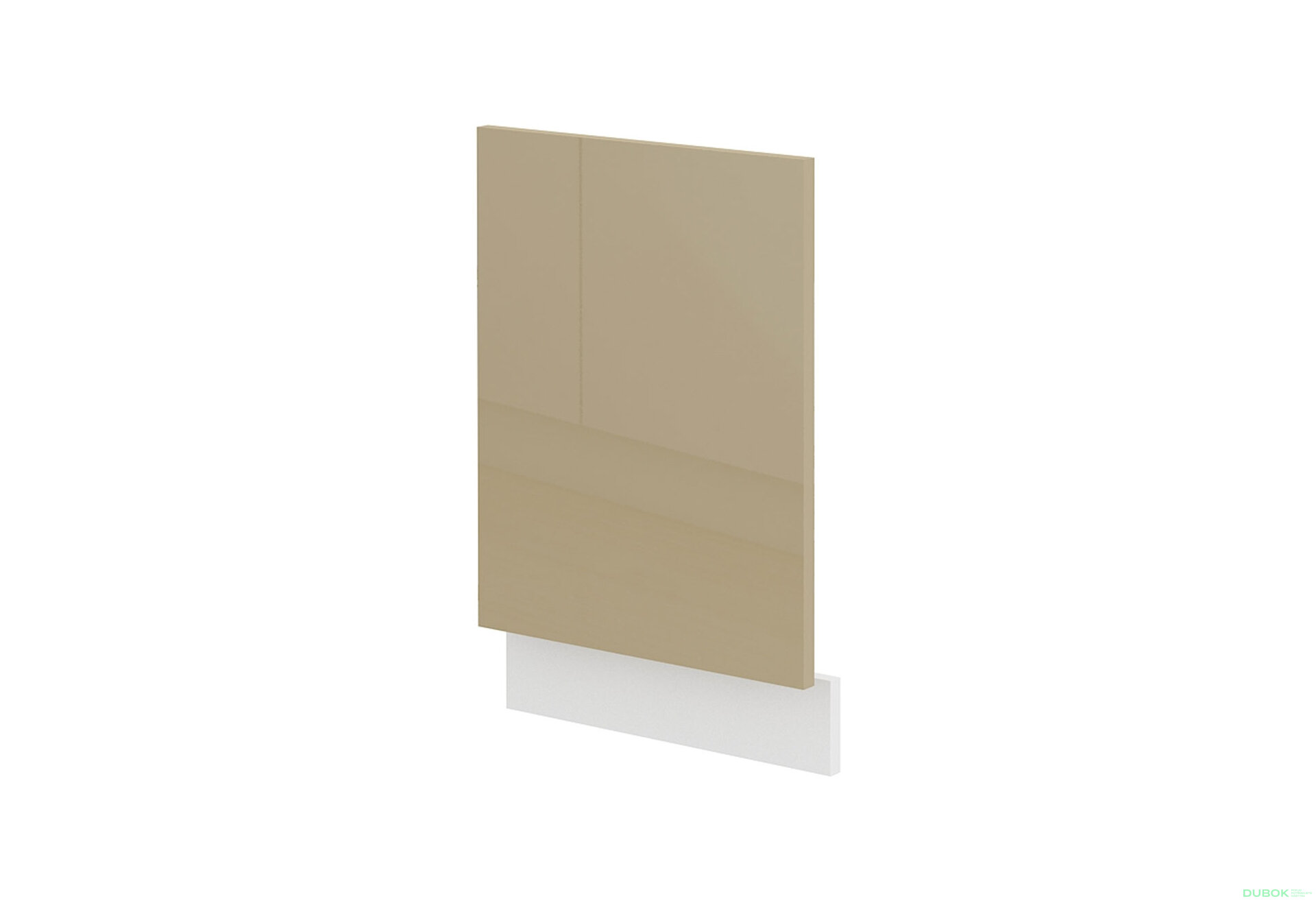 Obrázek 1 - ZM 570x446 dvířka Lara bílý / cappuccino lesk