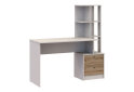 Obrázek 3 - Psací stůl T7 kašmír / dub evoke 136x55x138