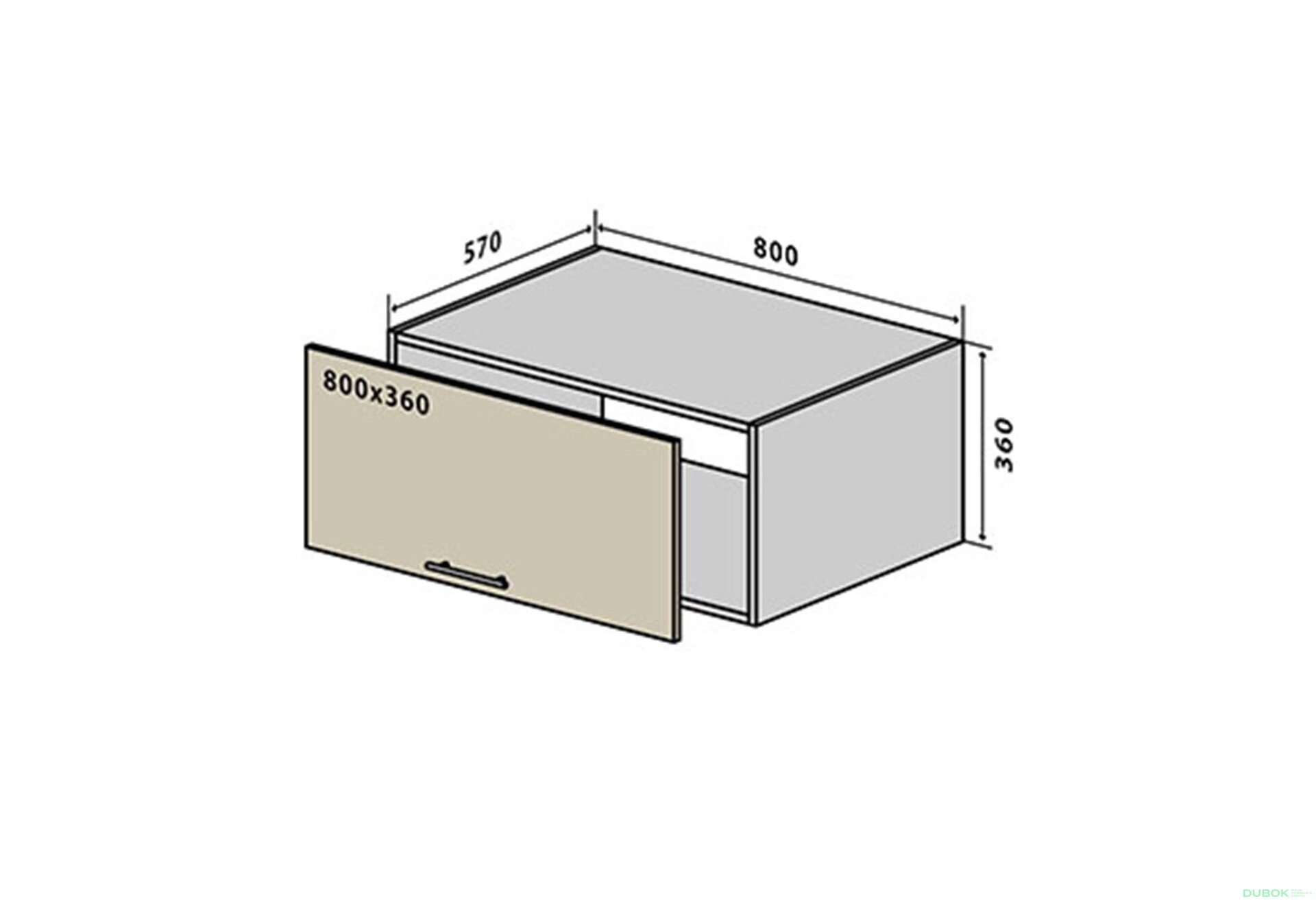 Obrázek 1 - V68 Okenní parapet 80 RioLine / RіoLаіn Matná
