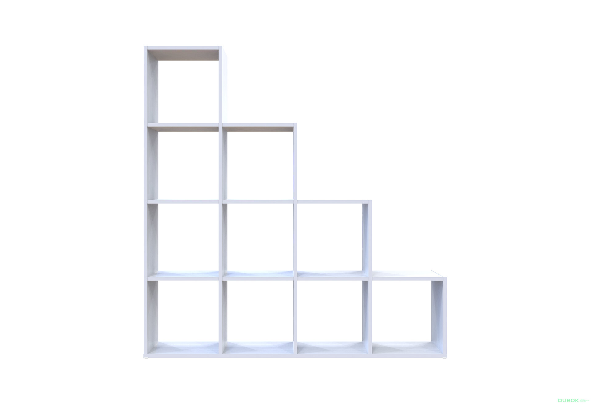 Obrázek 2 - Regál otevřený Step 4х4 136.2х28.8х140.7 bílý