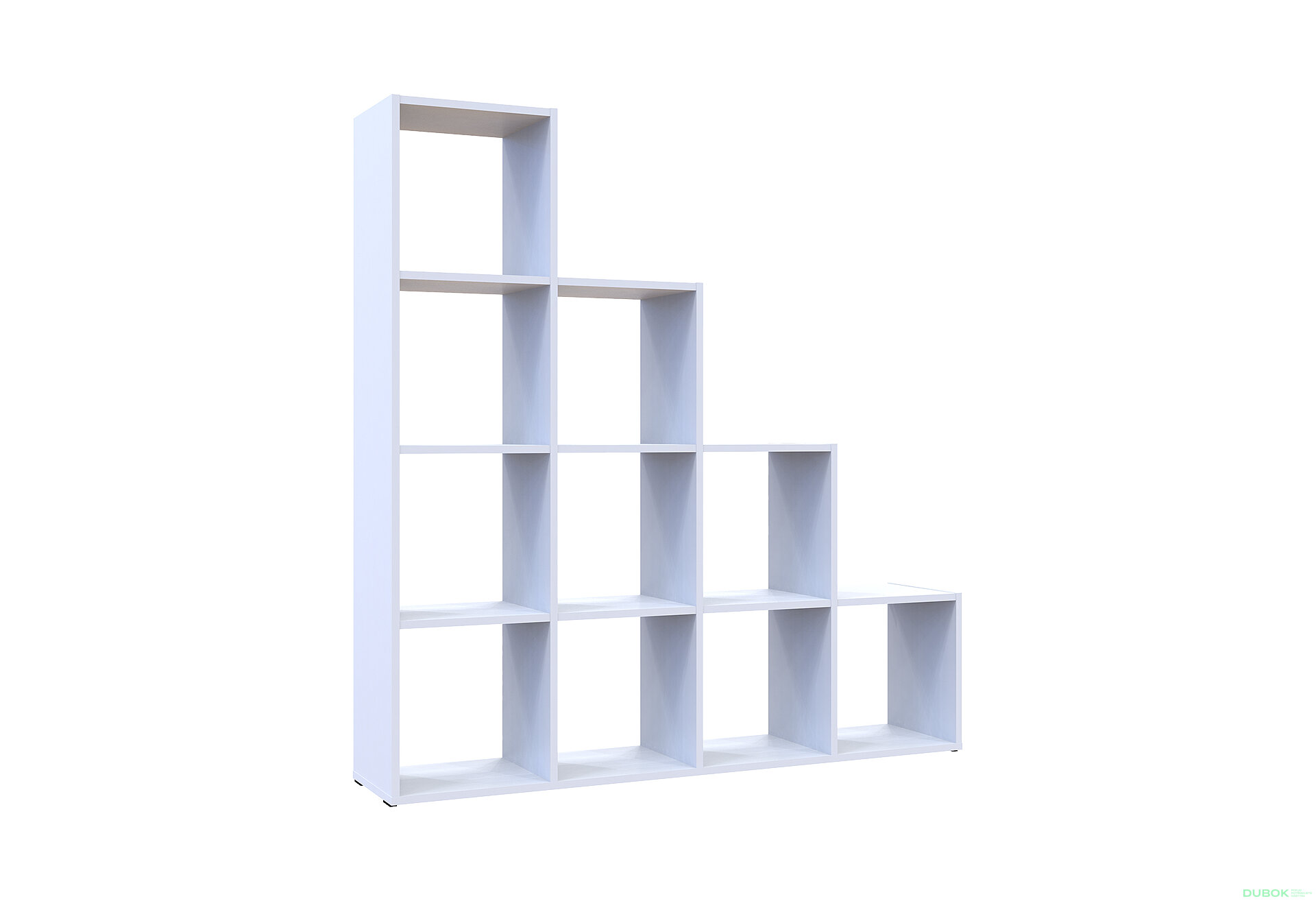 Obrázek 3 - Regál otevřený Step 4х4 136.2х28.8х140.7 bílý