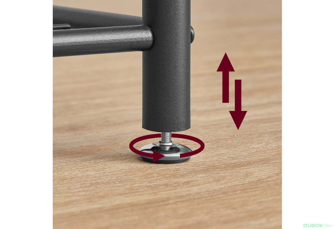 Obrázek 4 - Stojan na oblečení - sonoma - HSR041B11