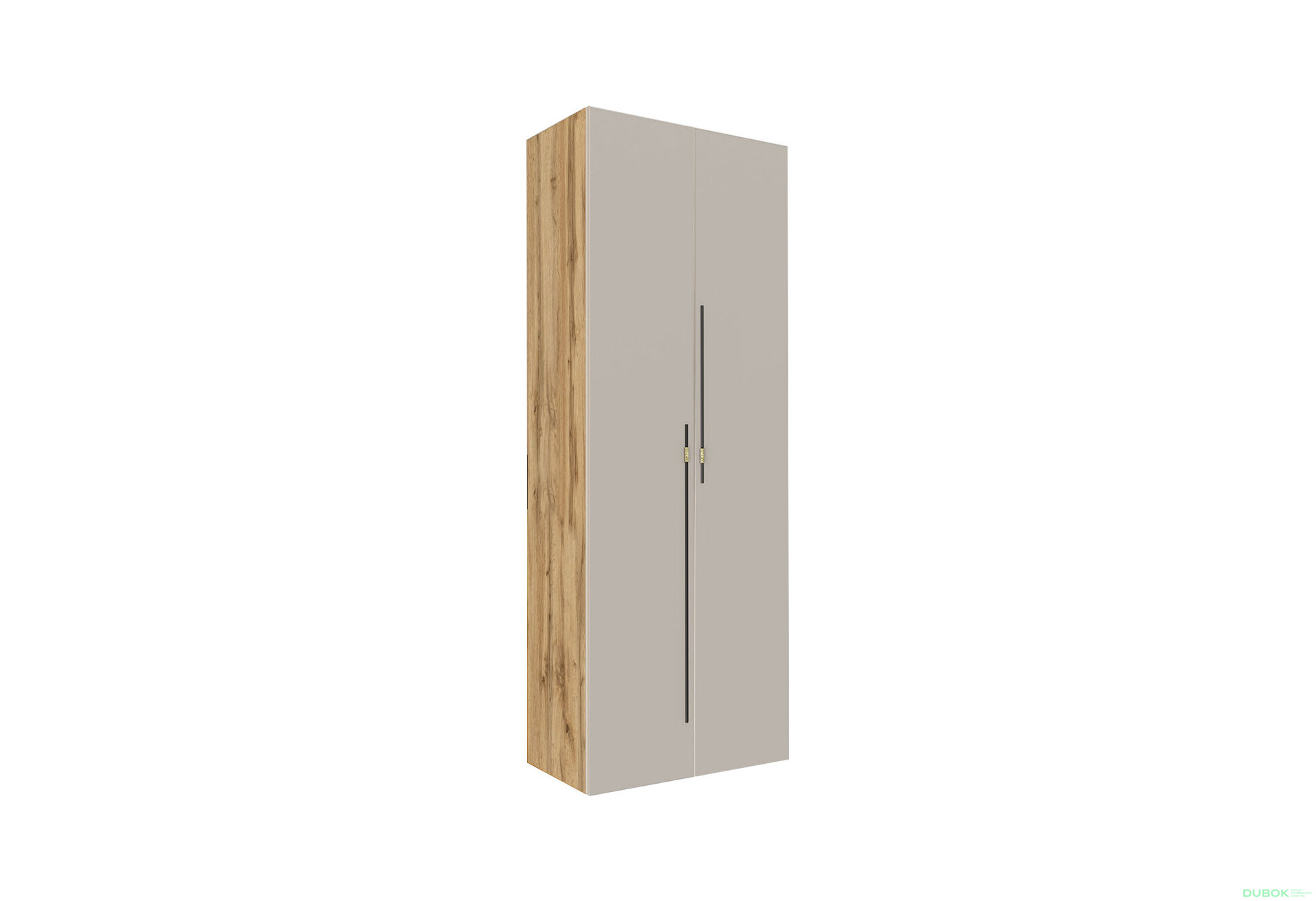 Obrázek 1 - Skříň 2D 80 cm dub appalačský / kašmír Space