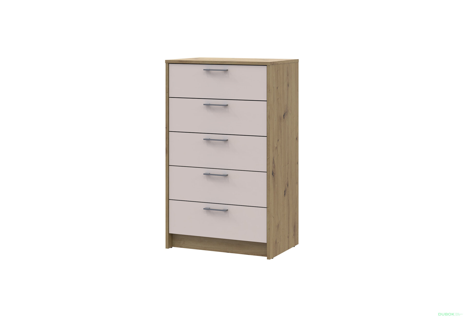 Obrázek 1 - Komoda Rondi 5 zásuvek 60х40х100 dub artisan / kašmír