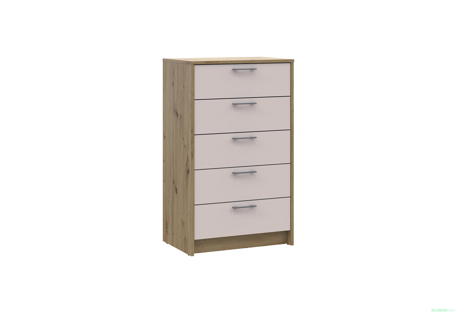 Obrázek 3 - Komoda Rondi 5 zásuvek 60х40х100 dub artisan / kašmír