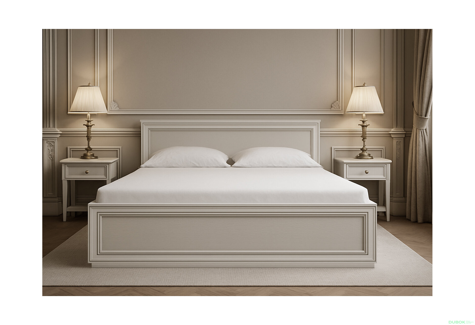 Obrázek 2 - Postel 160 fineline crema Tiffany II
