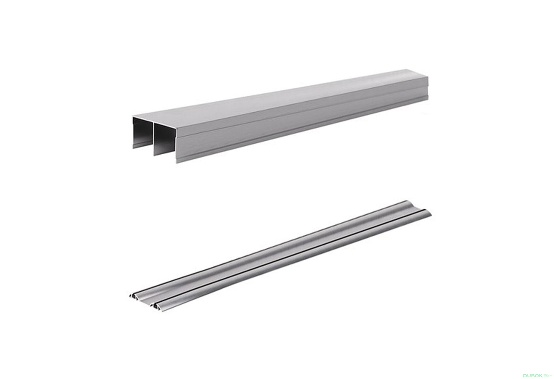 Obrázek 1 - Kolejnice do niky MebelStar Barva profilu: Lux AL (stříbro); Rozměr (délka): 1210 mm