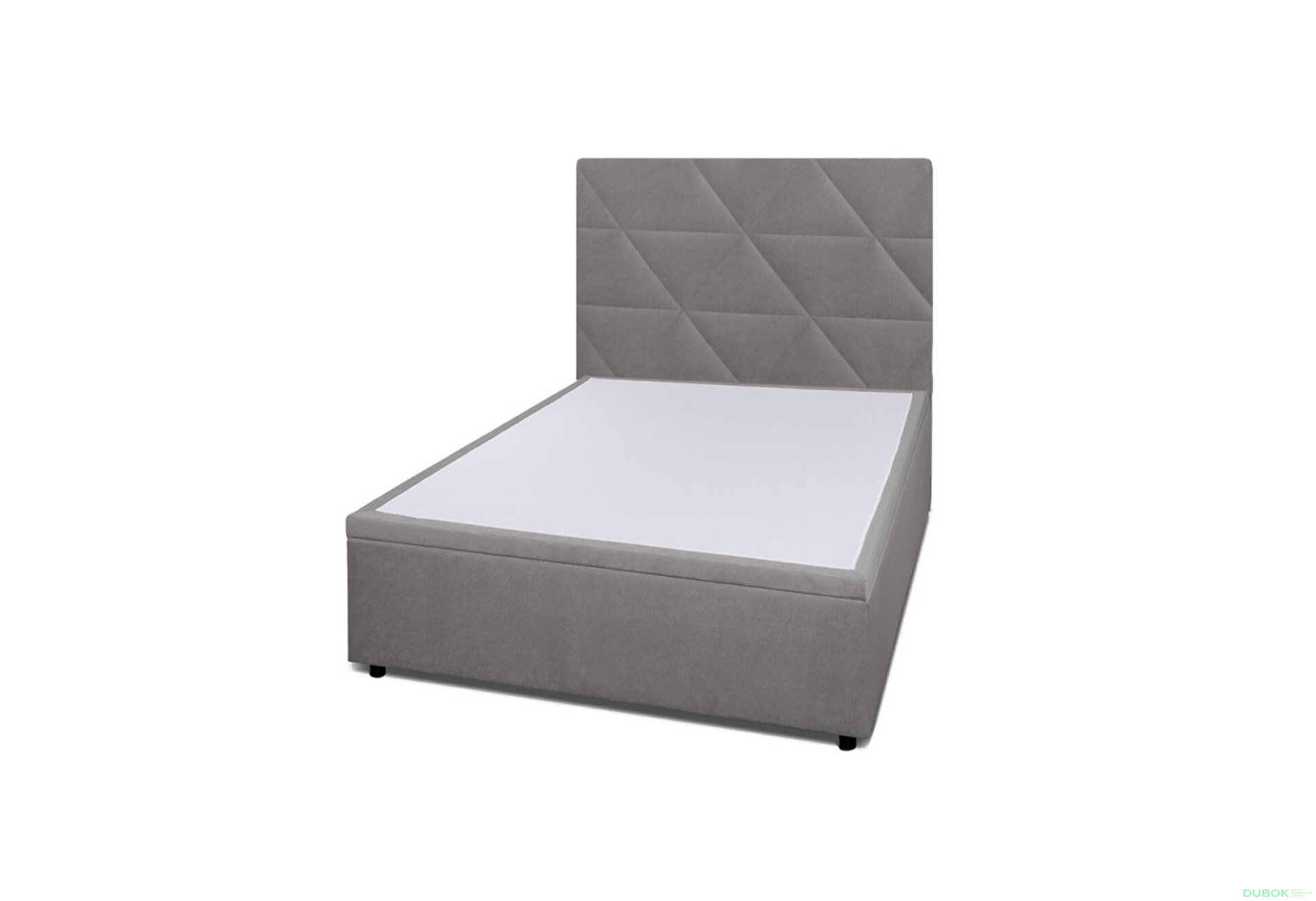 Obrázek 4 - Postel Fro Caro 120x200 s roštem, úložným prostorem Mono 246, šedá