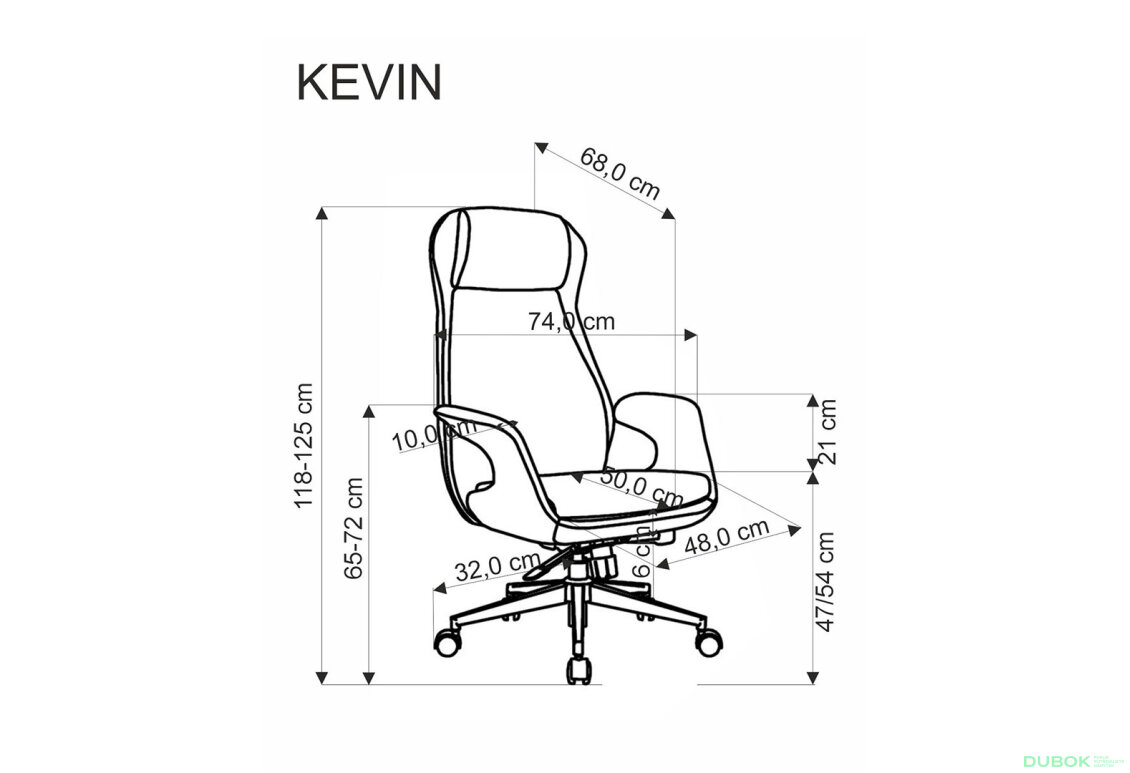 Obrázek 13 - Otočné křeslo Kevin jemně popelavé