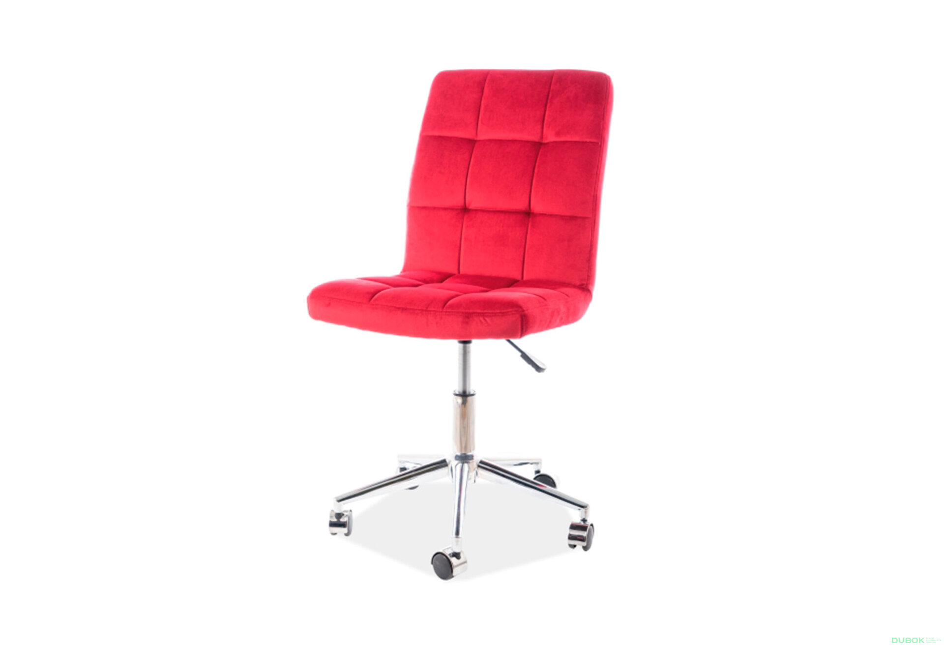 Obrázek 1 - Otočné křeslo Q-020 Velvet, kaštanový Bluvel 59