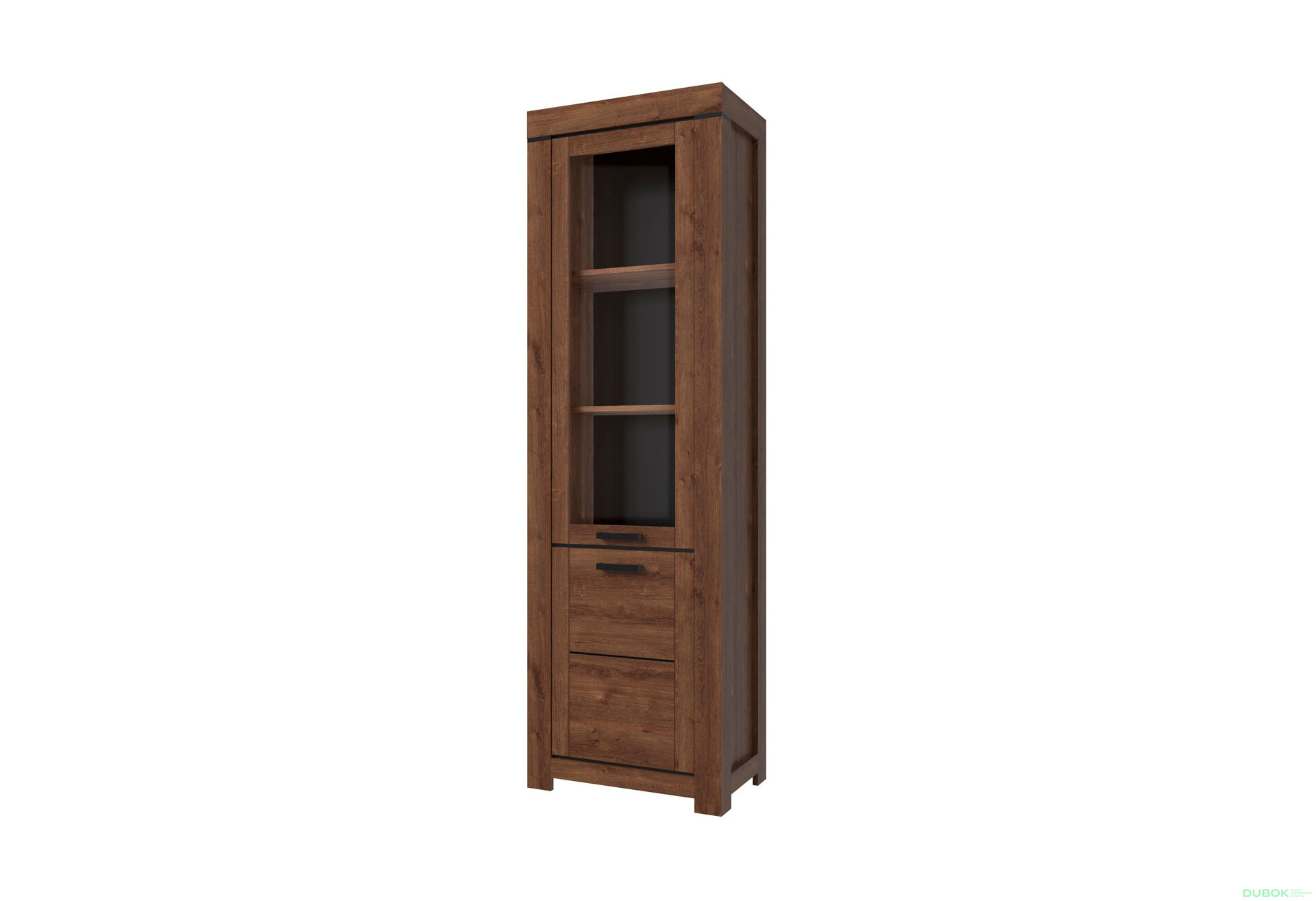 Obrázek 1303 - Obývací sestava 2.9 m hnědý dub Brass