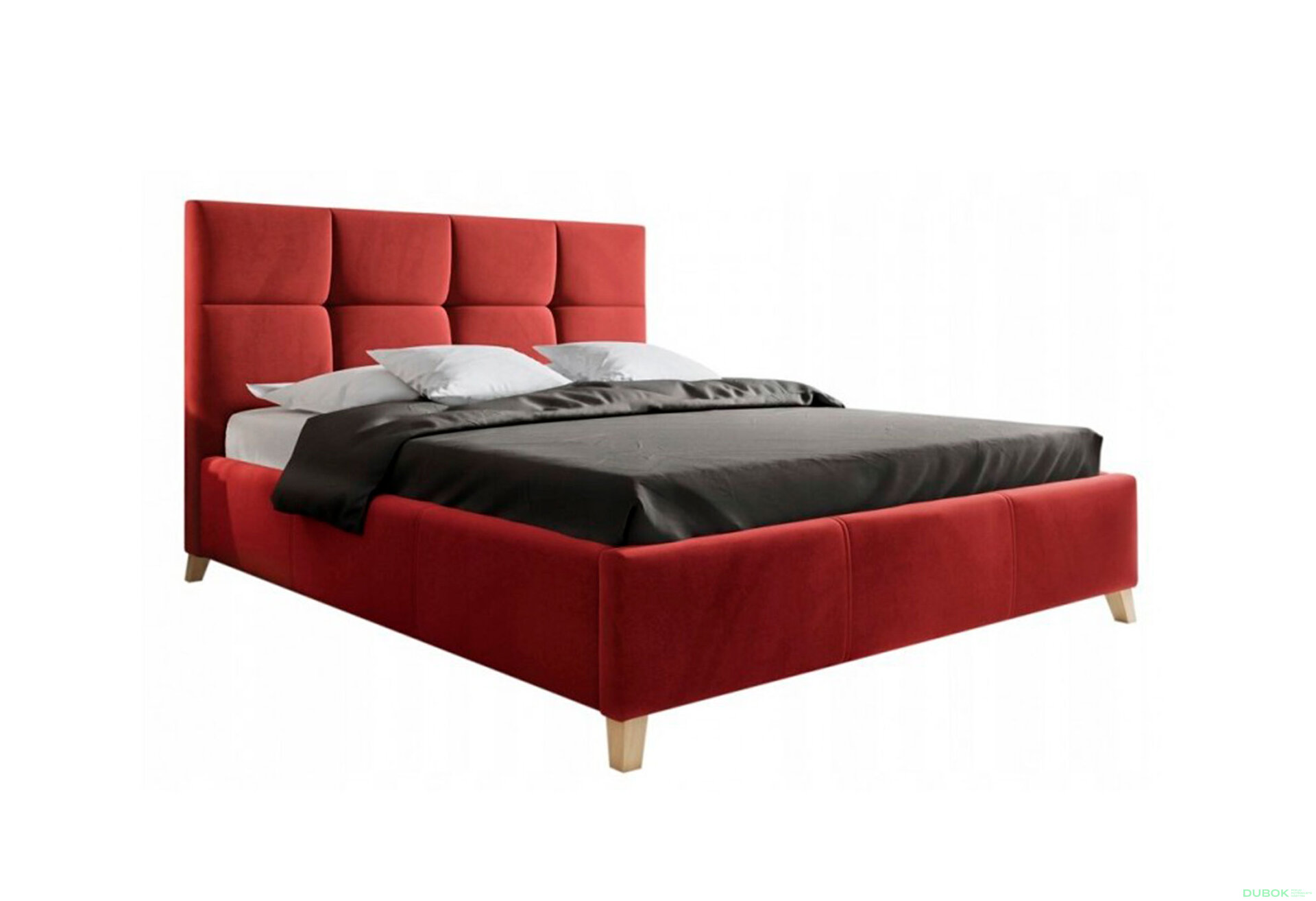 Obrázek 2 - Postel Sara 180x200 Matt Velvet 59 Davis Buk E10
