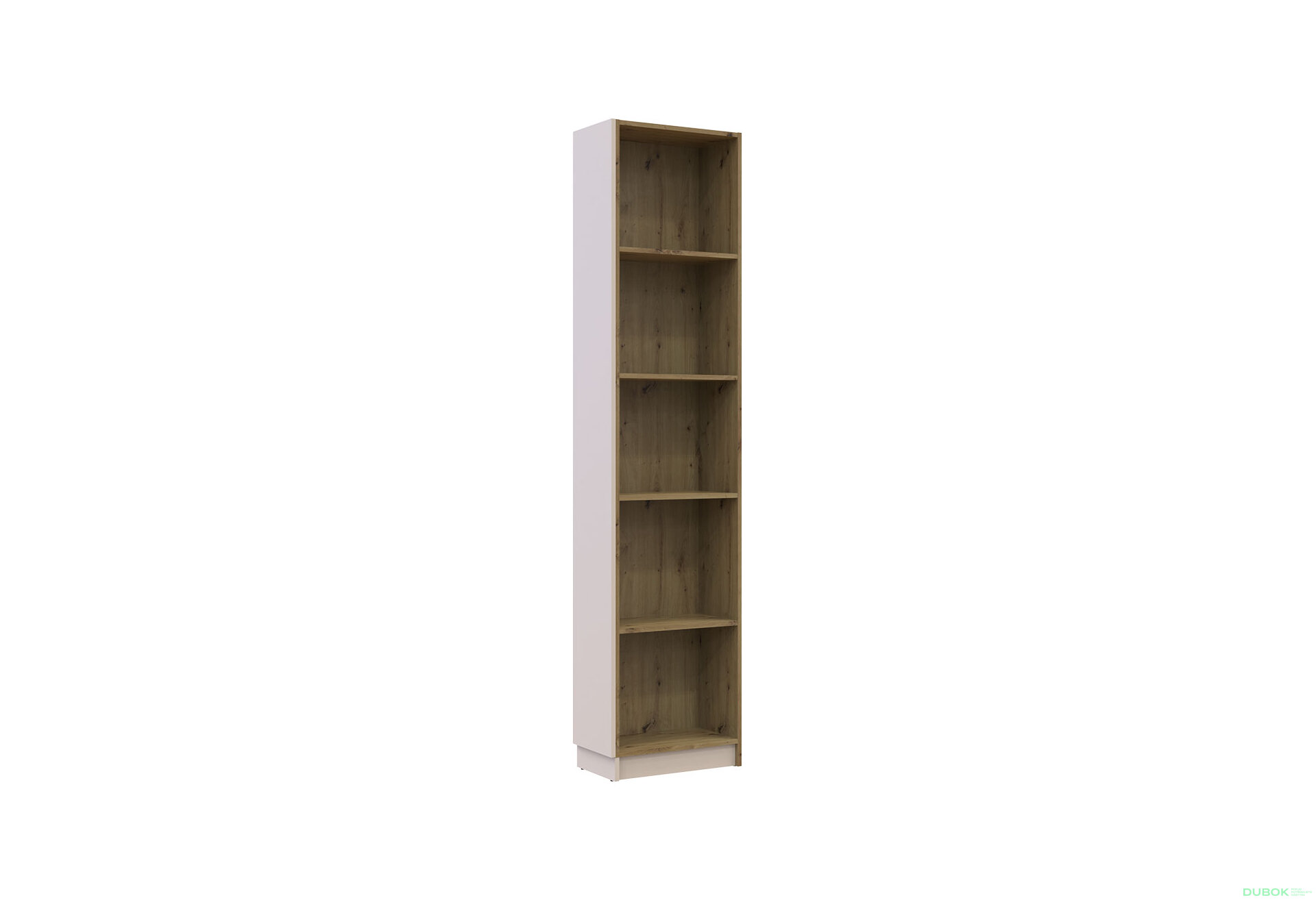 Obrázek 1 - Regál otevřený Dale 52х28х220 kašmír / dub artisan