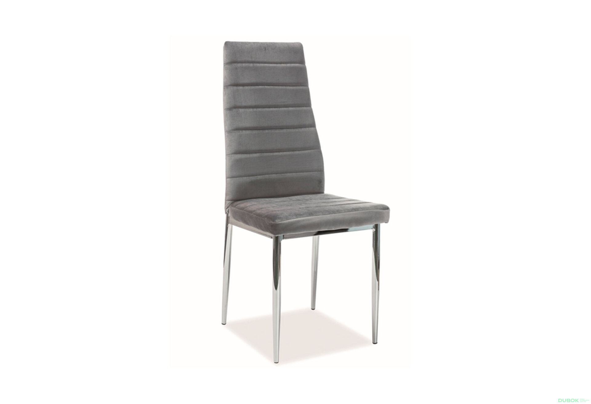 Obrázek 2 - Židle H-261 Chrom, Velvet šedá Bluvel 14