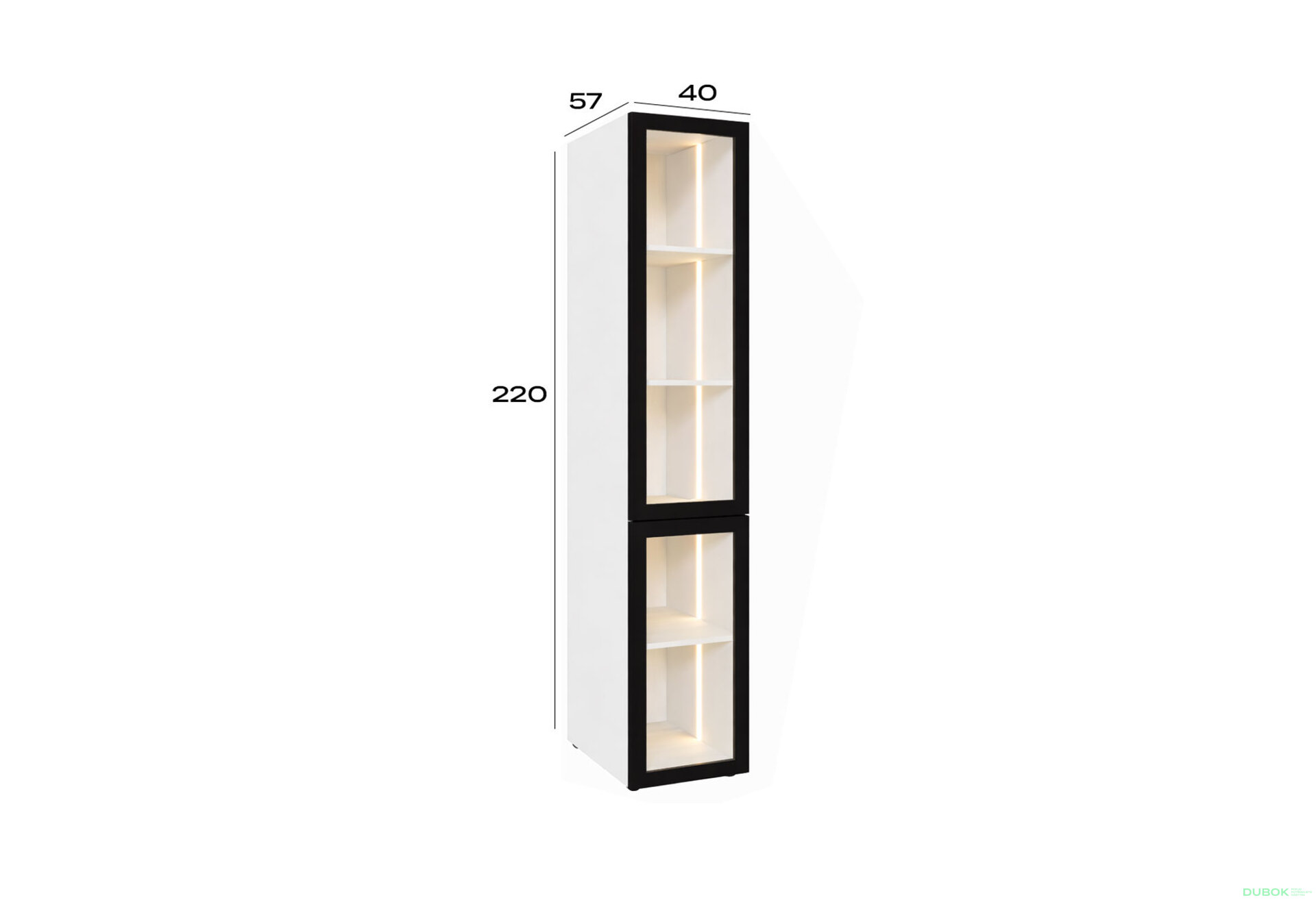 Obrázek 2 - Modul s osvětlením (v-2200*400) nymphaea alba Space