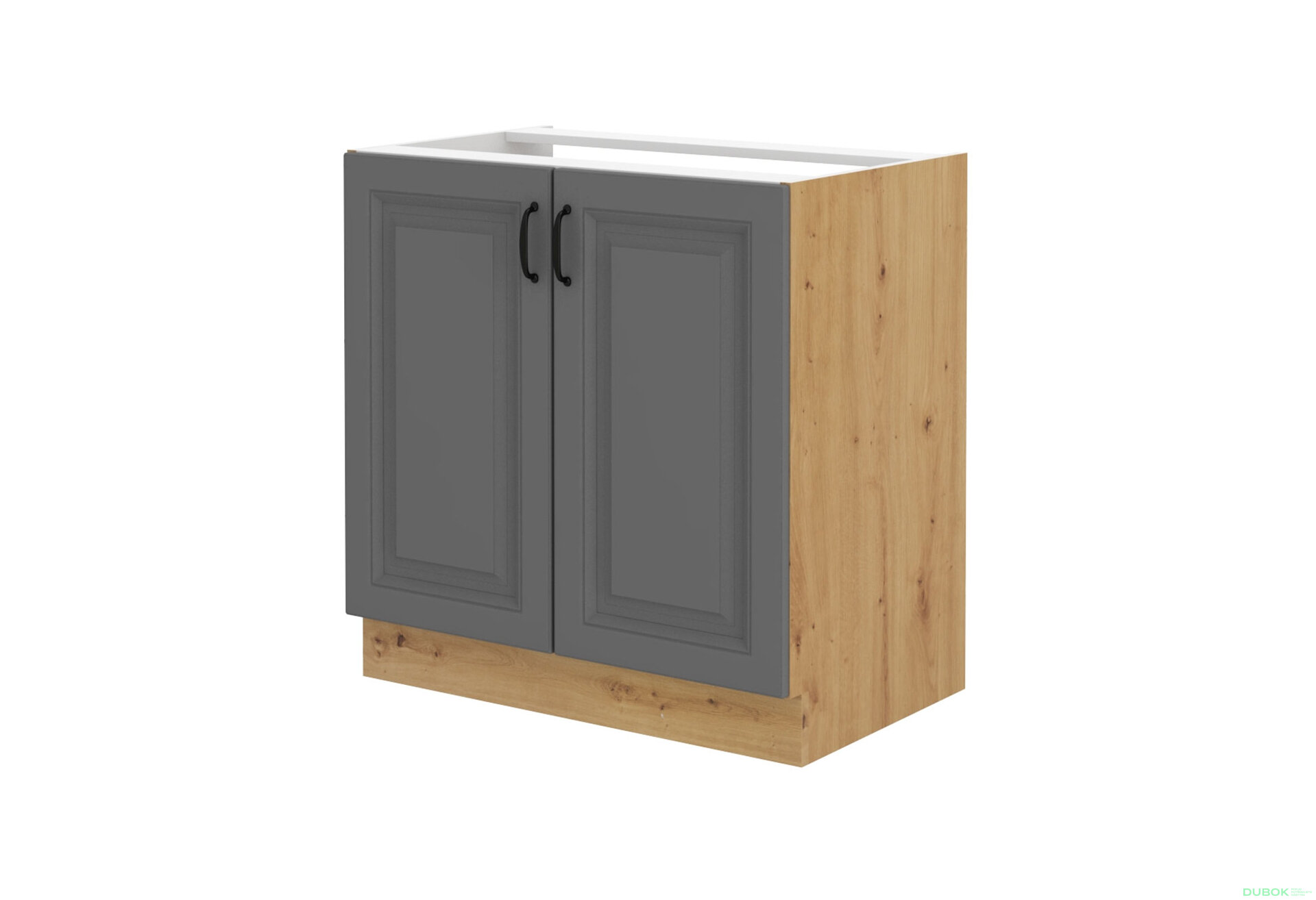 Obrázek 5758 - Kuchyňská sestava 2.4 m Stilo dub artisan / dust grey