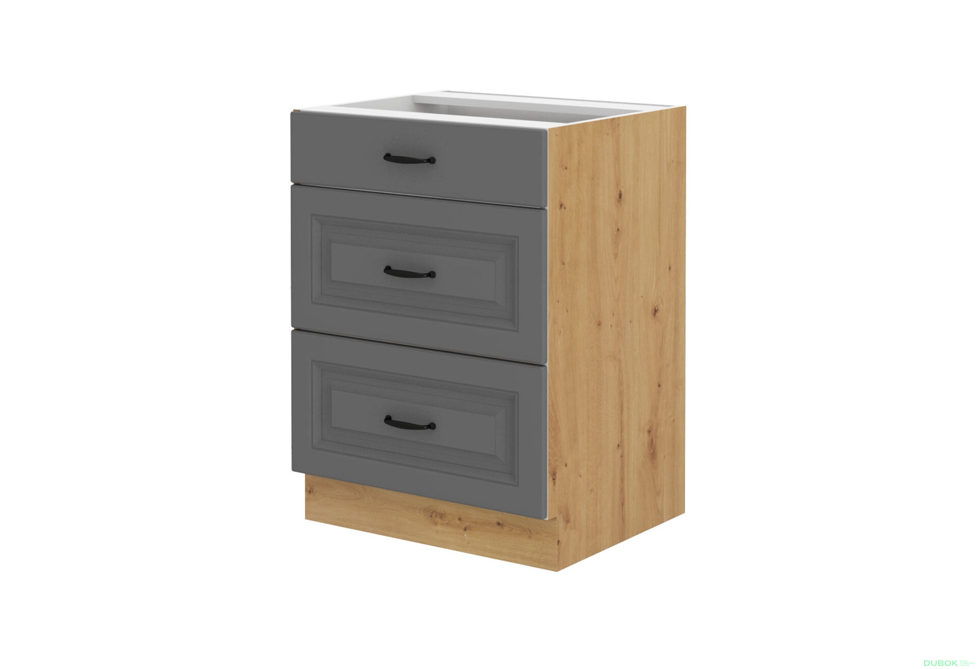 Obrázek 1 - 60 D 3S BB premium box Stilo dub artisan / dust grey