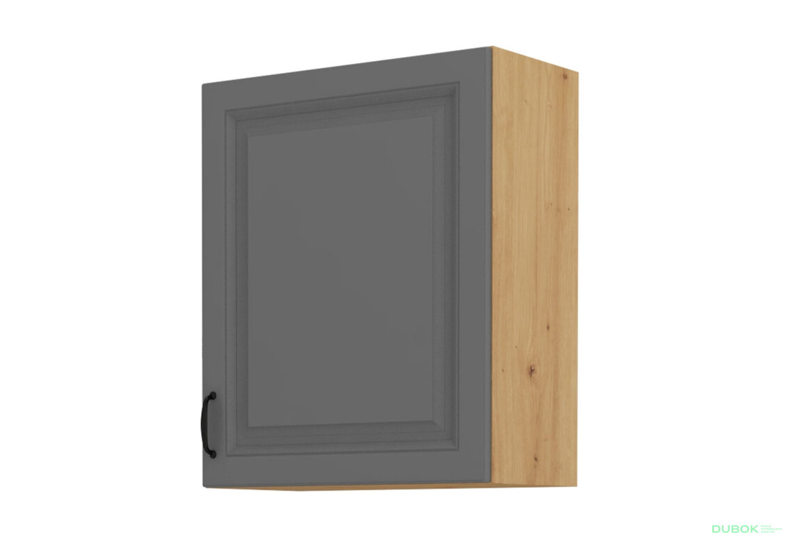 Obrázek 5777 - Kuchyňská sestava 1.2+2.4 m Stilo dub artisan / dust grey