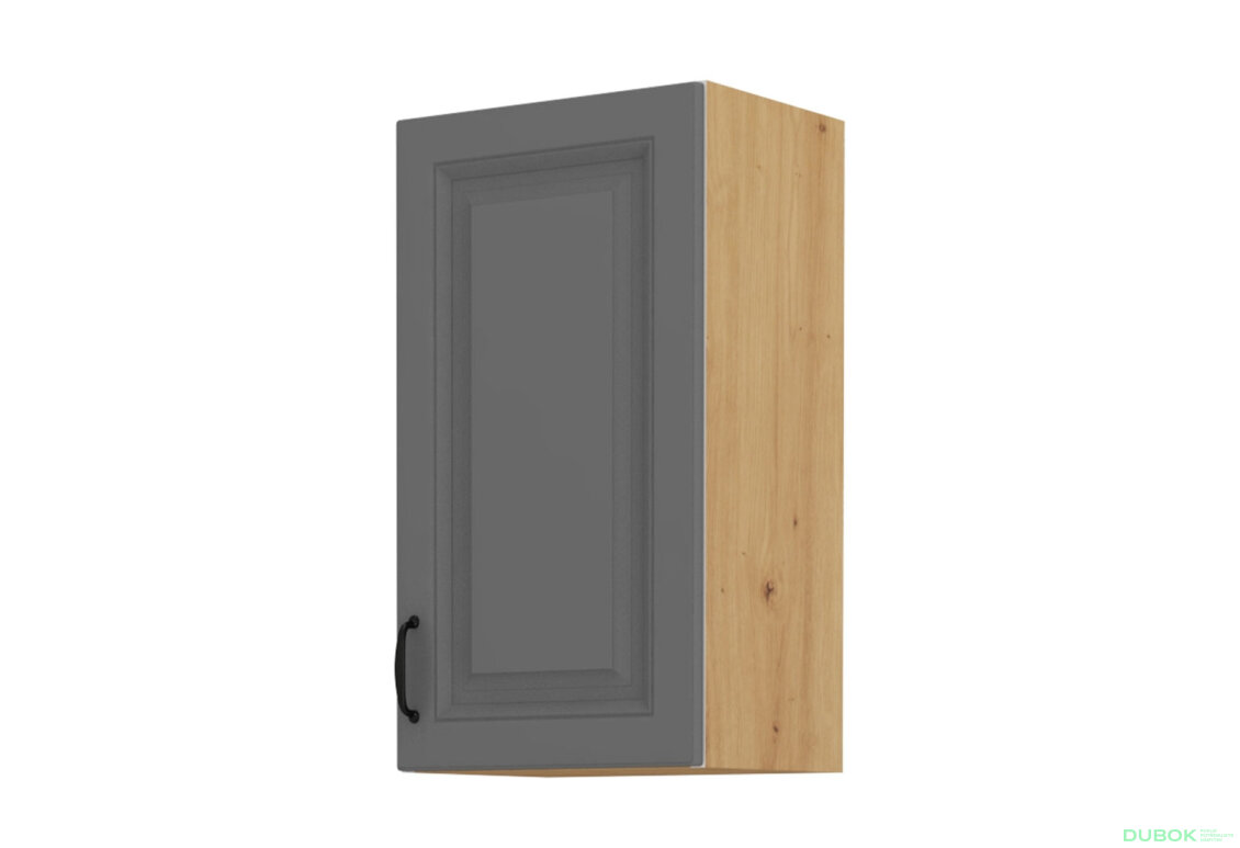 Obrázek 5788 - Kuchyňská sestava 2.4 m Stilo dub artisan / dust grey