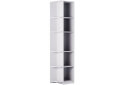 Obrázek 2 - Skříň rohové zakončení (bez zrcadel) pravé bílý lesk Family