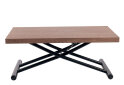 Obrázek 3 - Stůl Giotto 110x60 + 3 židle Atom Velvet béžový Bluvel 28, matná černá kov