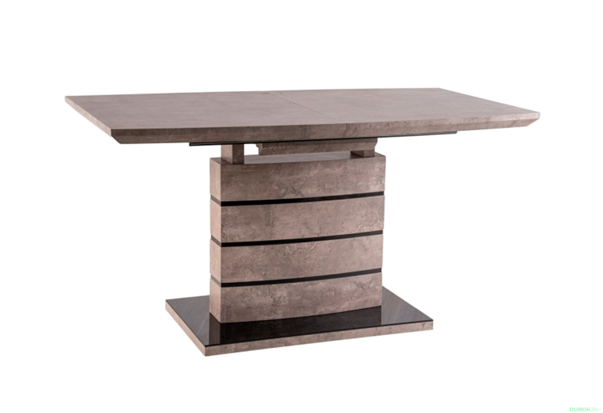 Obrázek 2 - Stůl Leonardo 140(180)x80 betonový efekt