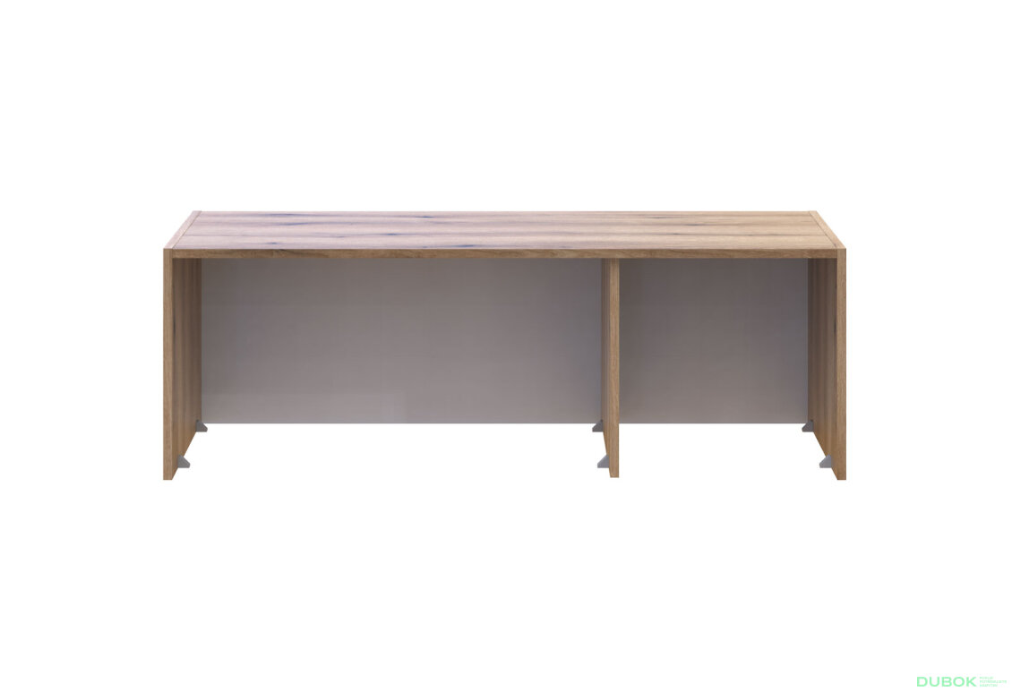 Obrázek 6 - Nástavba Rondi 3 dřevotříska 121x52x41 dub artisan / kašmír