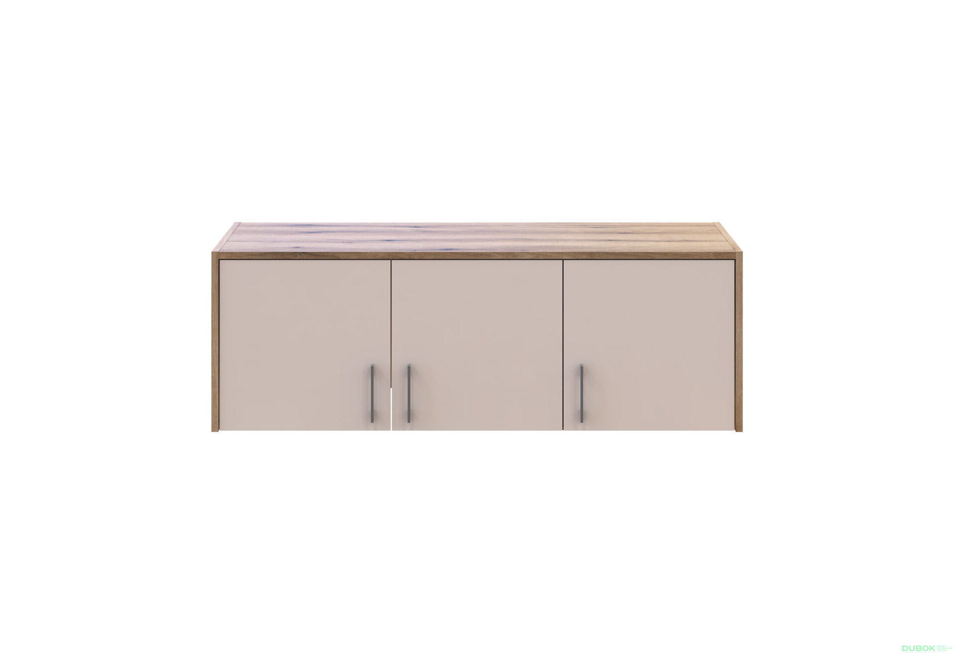 Obrázek 2 - Nástavba Rondi 3 dřevotříska 121x52x41 dub artisan / kašmír