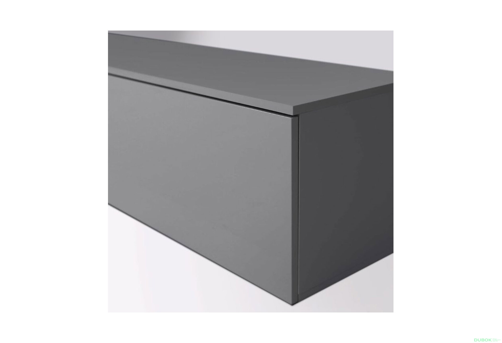 Obrázek 5 - TV stolek 2,4 šedý lávový lesk Legs Box