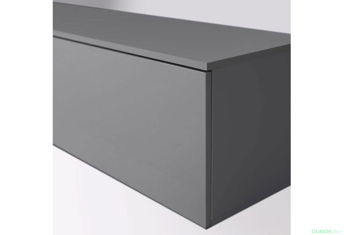 Obrázek 5 - TV stolek 2,4 šedý lávový lesk Legs Box