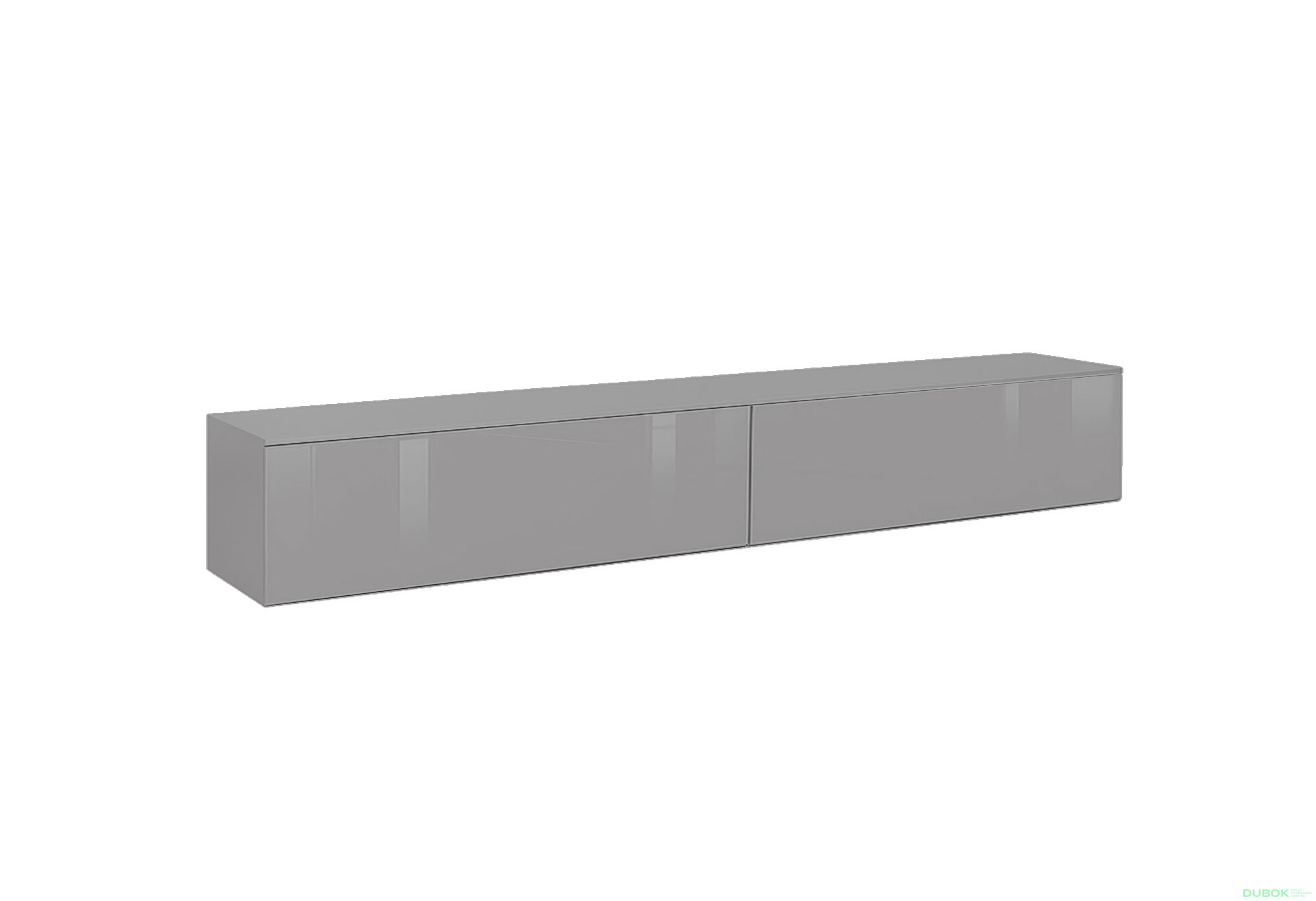 Obrázek 3 - TV stolek 2,4 šedý lávový lesk Legs Box