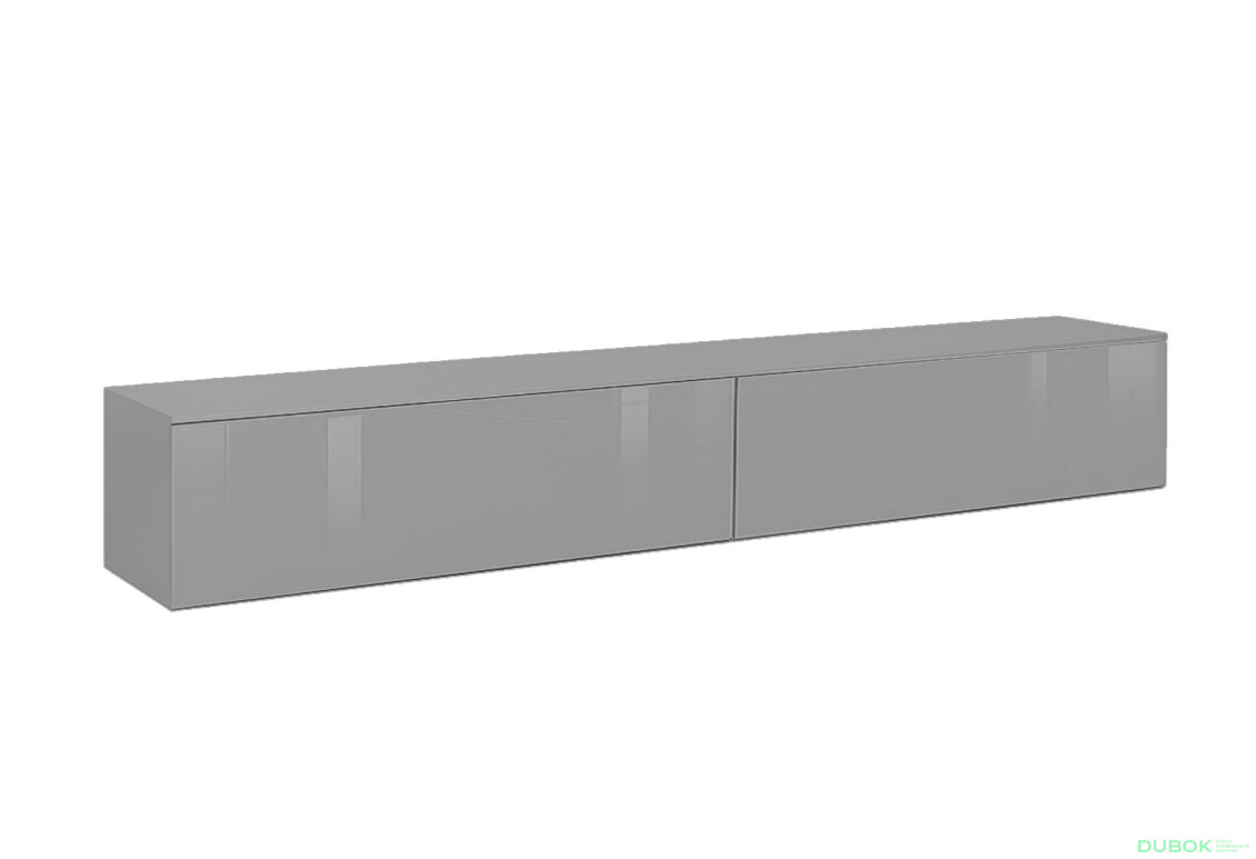 Obrázek 3 - TV stolek 2,4 šedý lávový lesk Legs Box