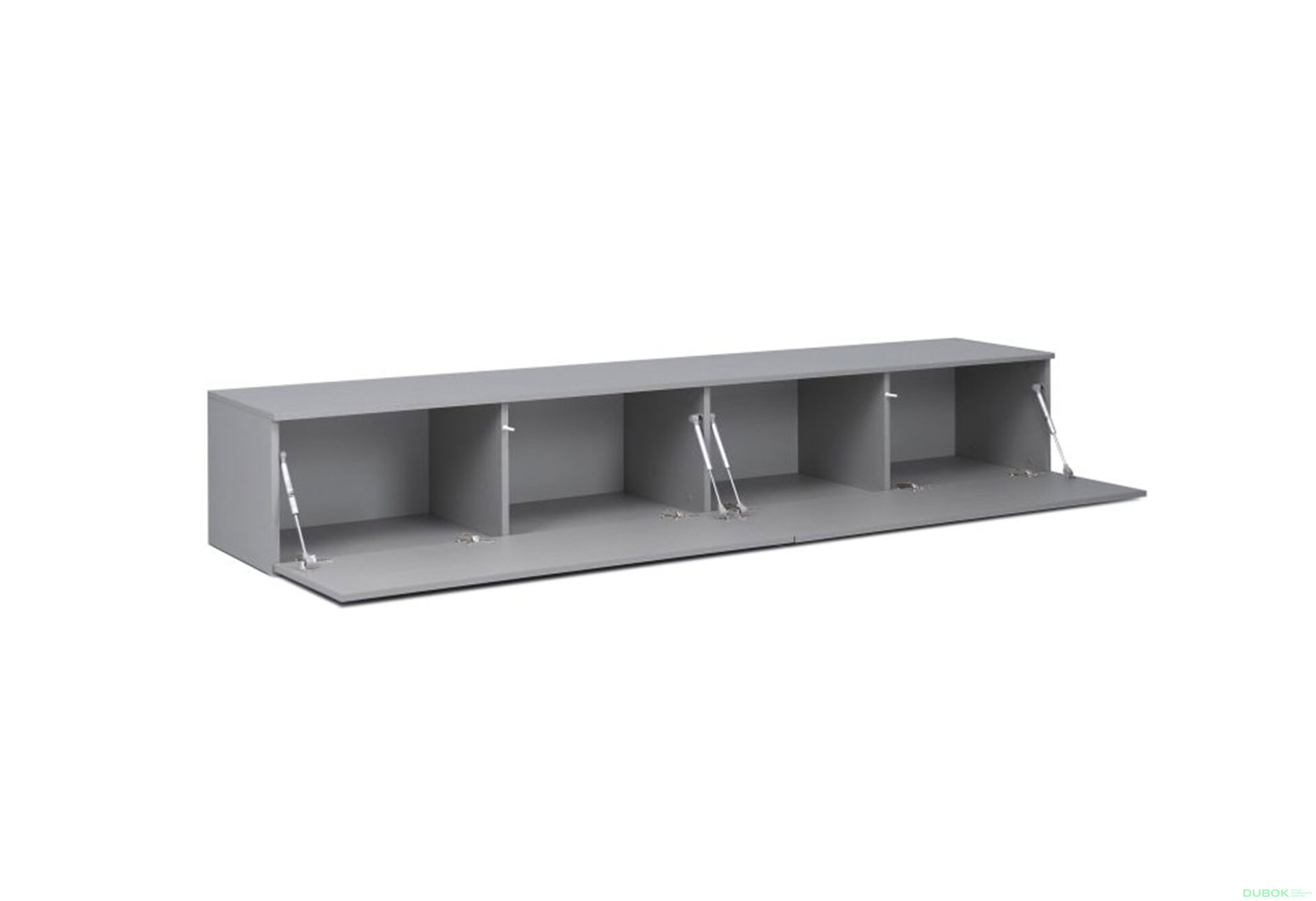 Obrázek 4 - TV stolek 2,4 šedý lávový lesk Legs Box