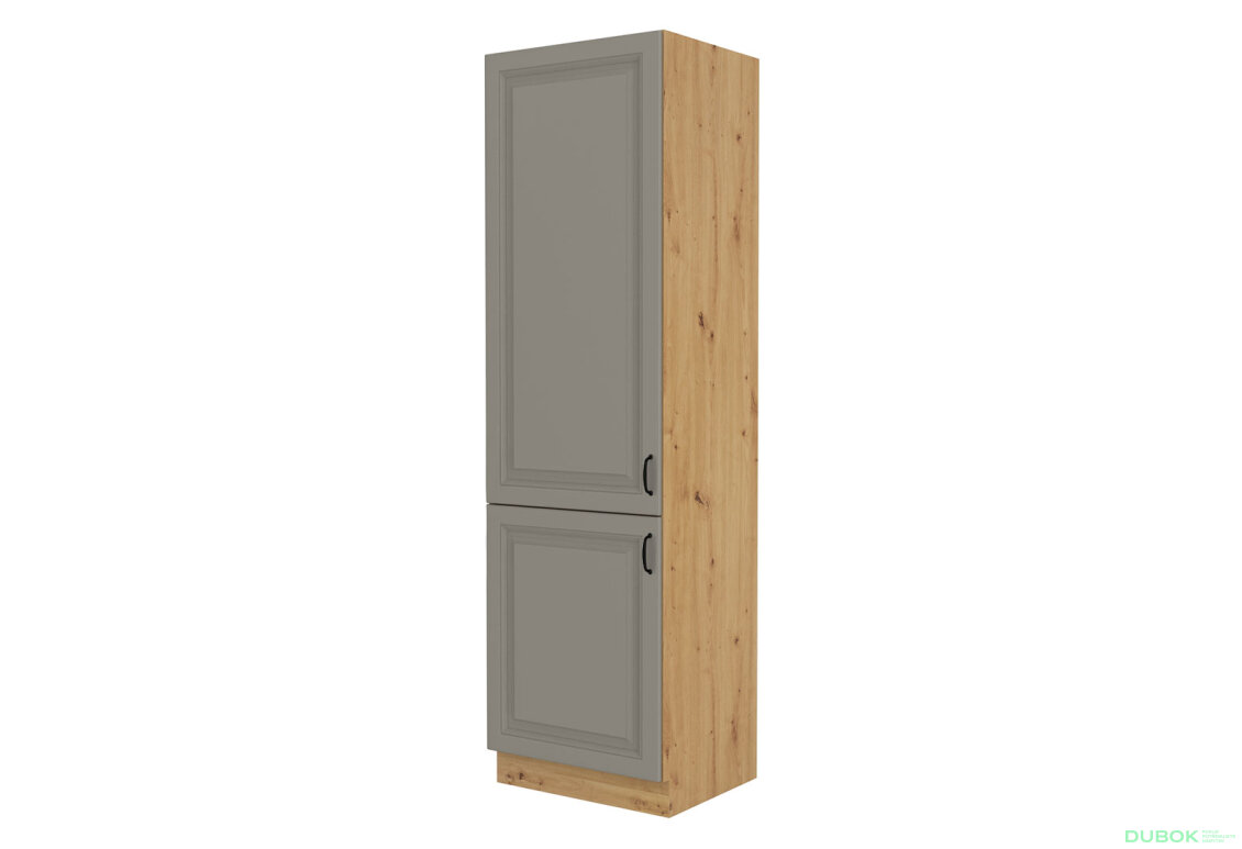 Obrázek 4134 - Kuchyňská sestava 1.2x2.4 m Stilo dub artisan / clay grey