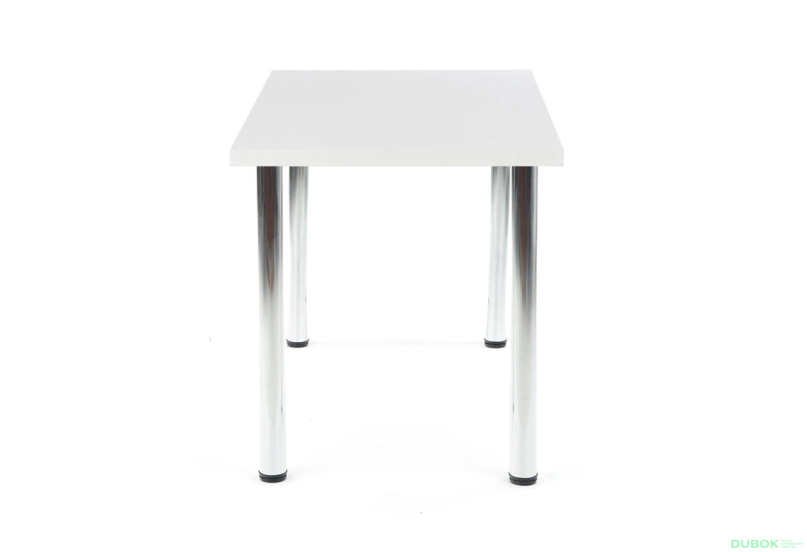 Obrázek 4 - Stůl Modex 120 bílý / chrom