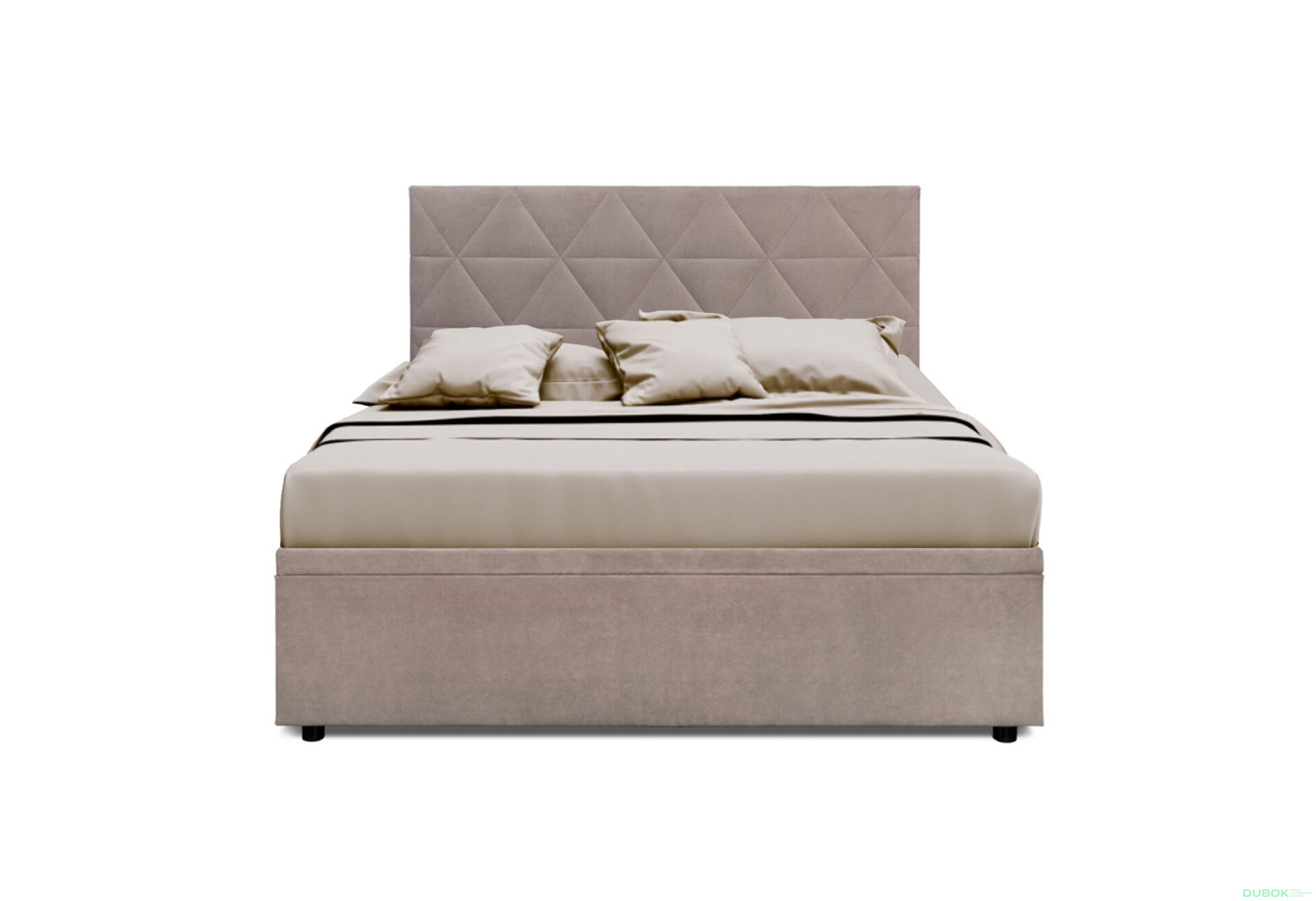 Obrázek 3 - Postel Fro Caro 160x200 s roštem, úložným prostorem Mono 233, béž