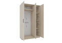 Obrázek 2 - Skříň třídveřová Simple 120 cm Dub kraft zlatý