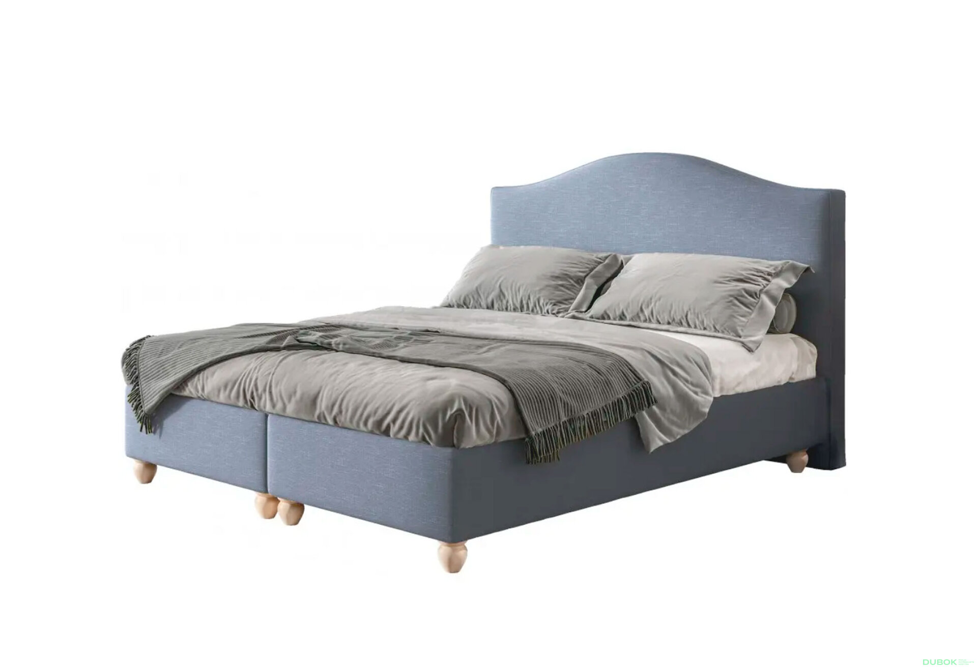 Obrázek 1 - Postel Clara 160x200 Castel 74 Davis D10 Buk s roštem, úložným prostorem