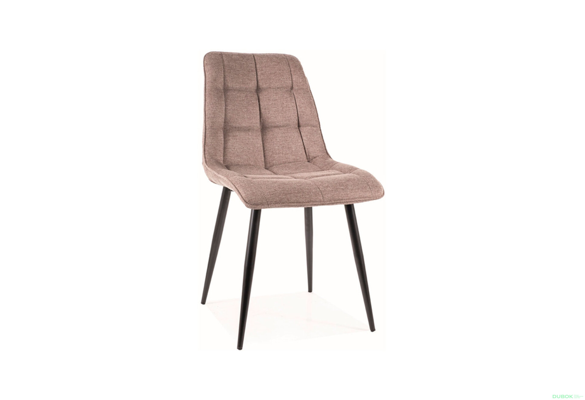 Obrázek 2 - Židle Chic Brego 34 béžová, černý kov